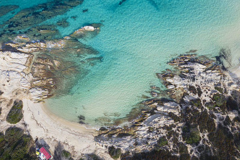 Halkidiki - Sithonia的橙色海滩